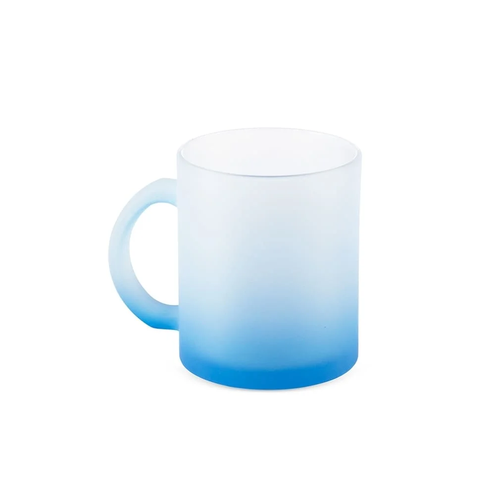 Caneca de Vidro Fosca Personalizada