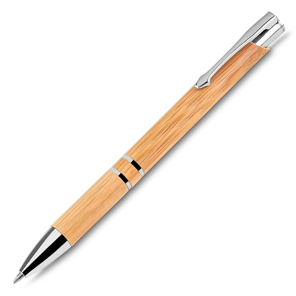 Caneta Bambu com Estojo Papel