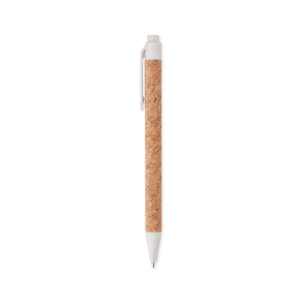 Caneta de Cortiça Personalizada