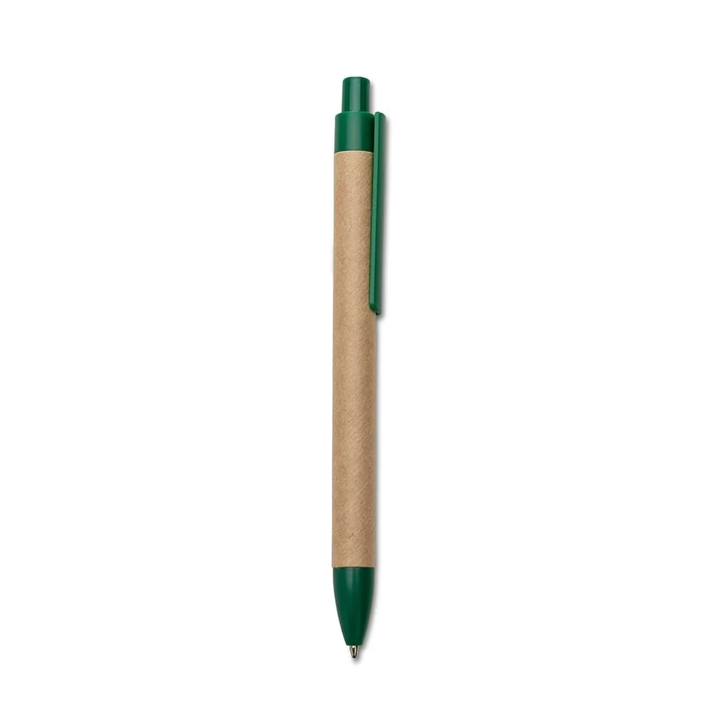Caneta Ecológica com Clip Plástico