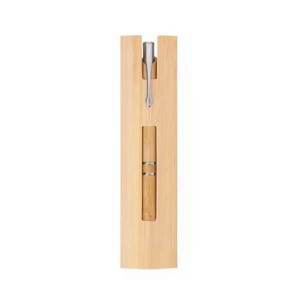 Caneta Bambu Personalizada