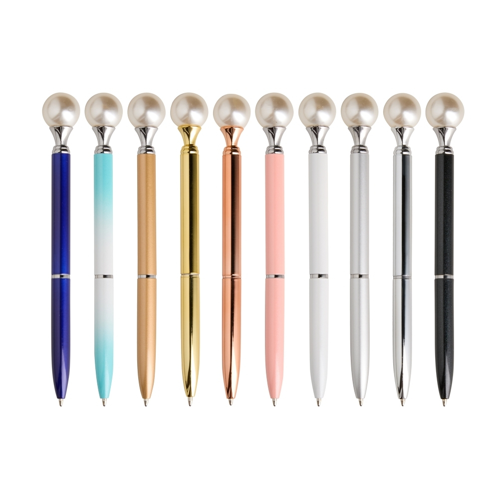 Caneta Metal Pérola Personalizada