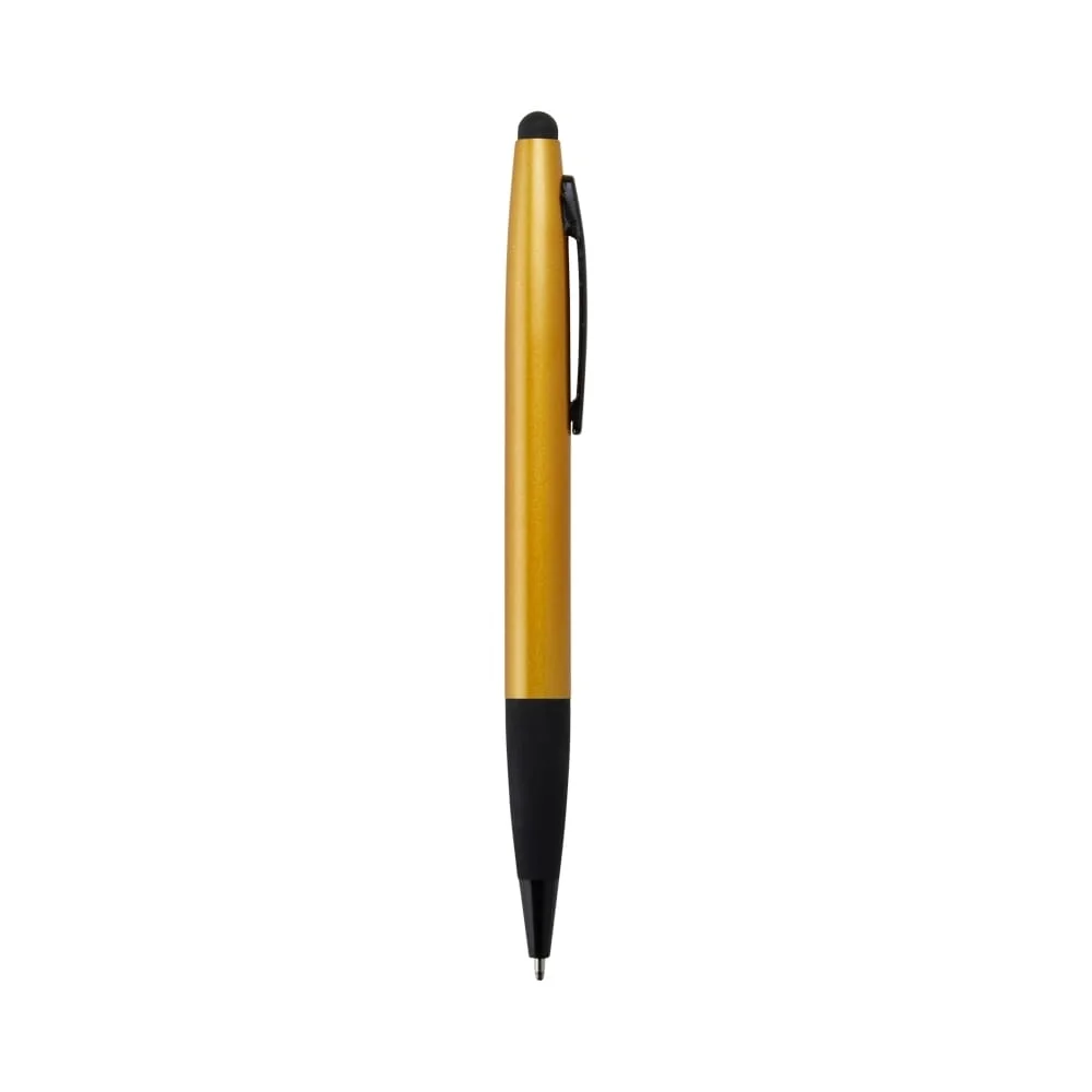 Caneta Metal Touch com Pega Emborrachada-PX15004