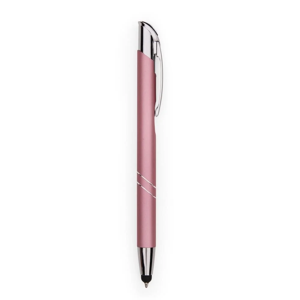 Caneta Metálica Clique Texturizado-PX08159T