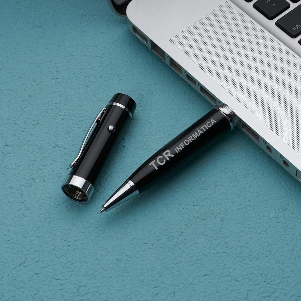 Caneta Pen Drive Laser