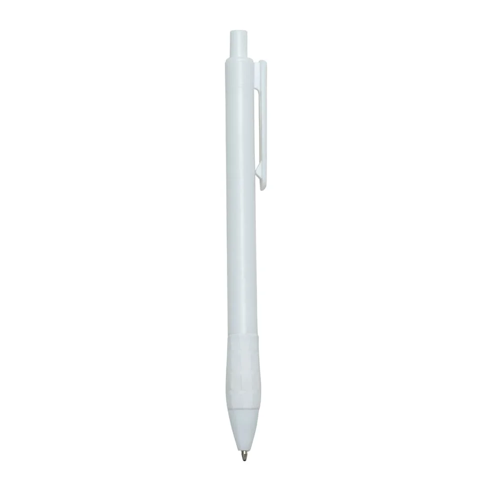 Caneta Plástica com Pega ABS