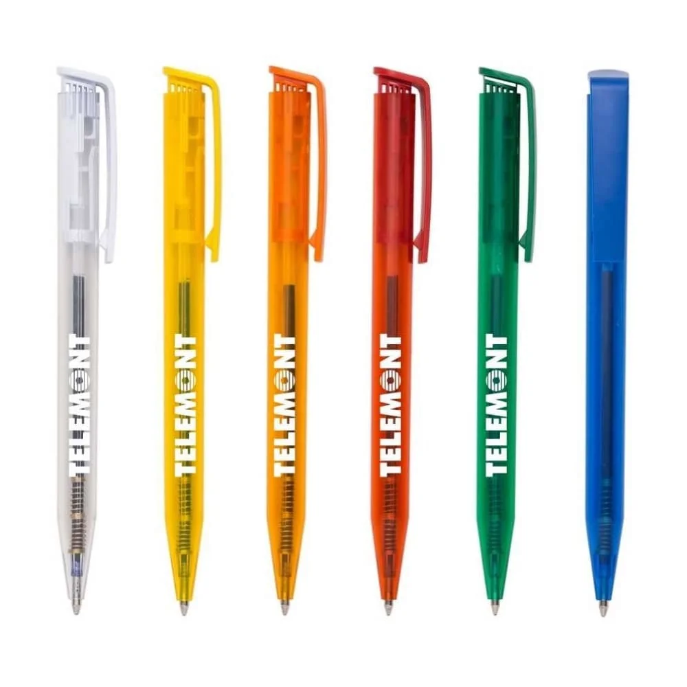 Caneta Plástica Barata Personalizada