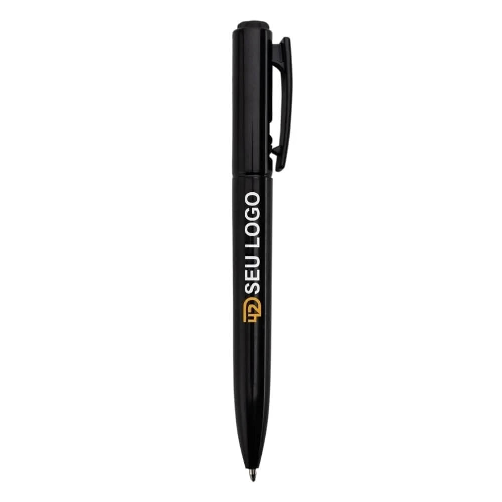 Caneta Plástica Personalizada Leitosa-PX01091L