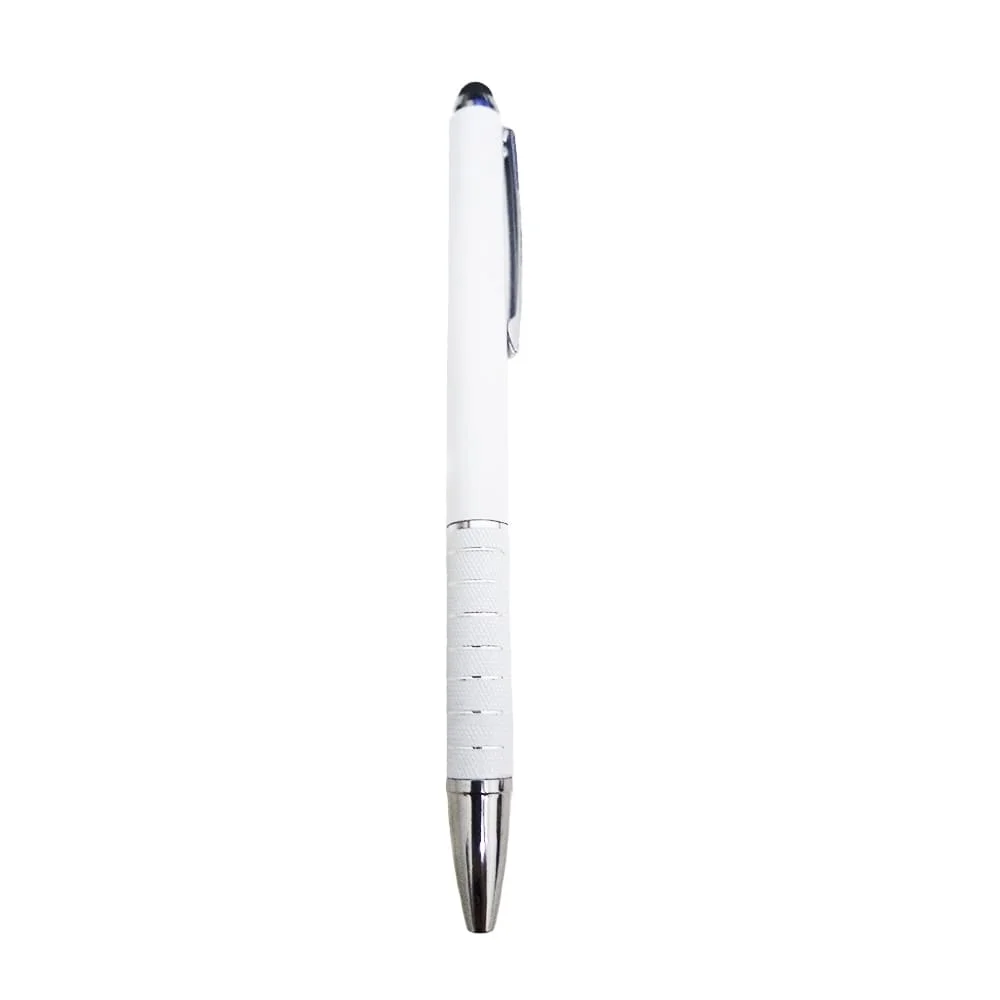 Caneta Plástica Touch Sete Anéis-PXER198B