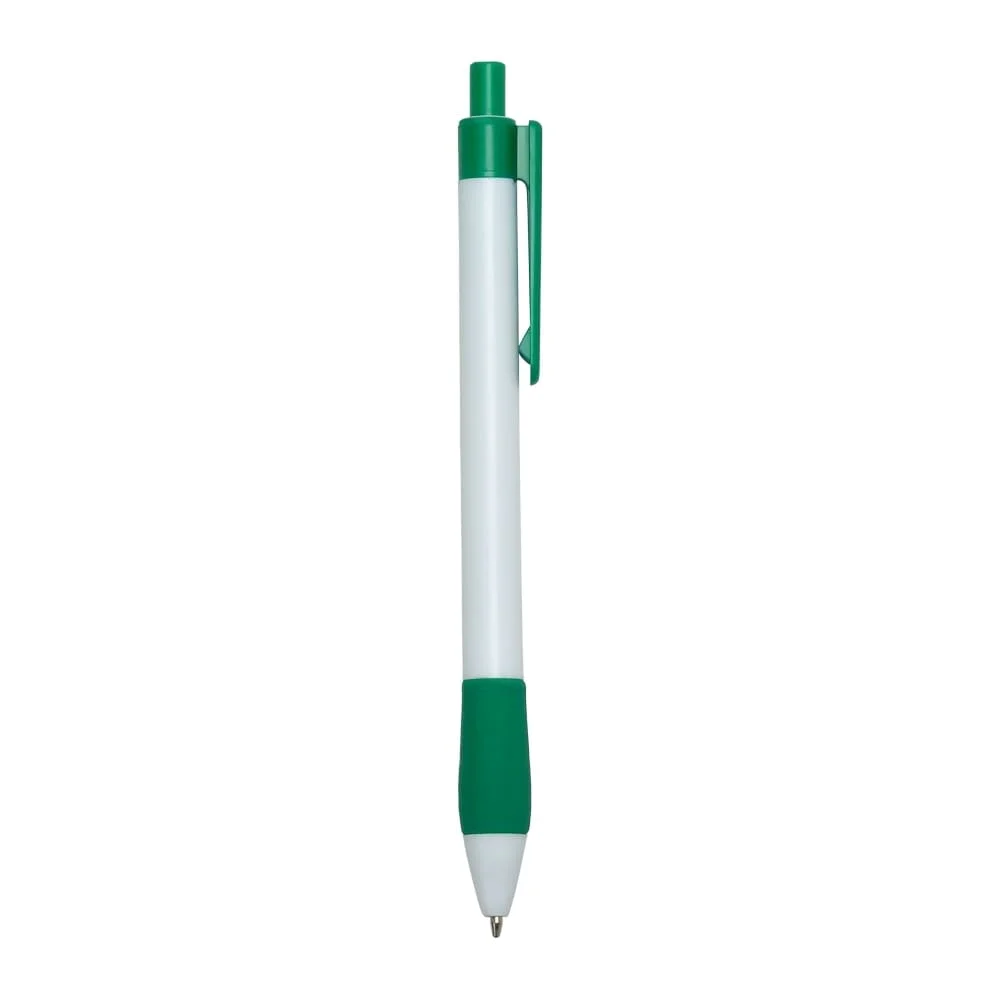 Caneta Plástica com Pega ABS