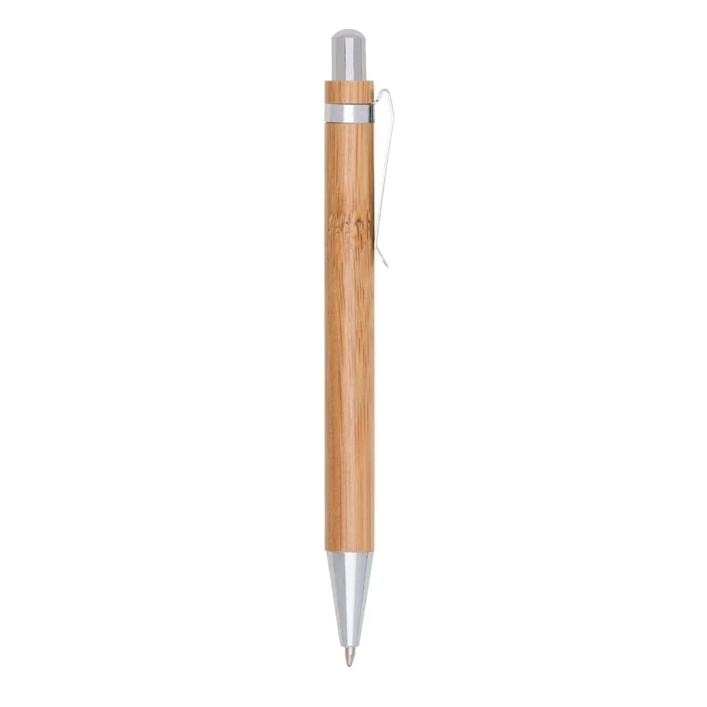 Caneta de Bambu Personalizada