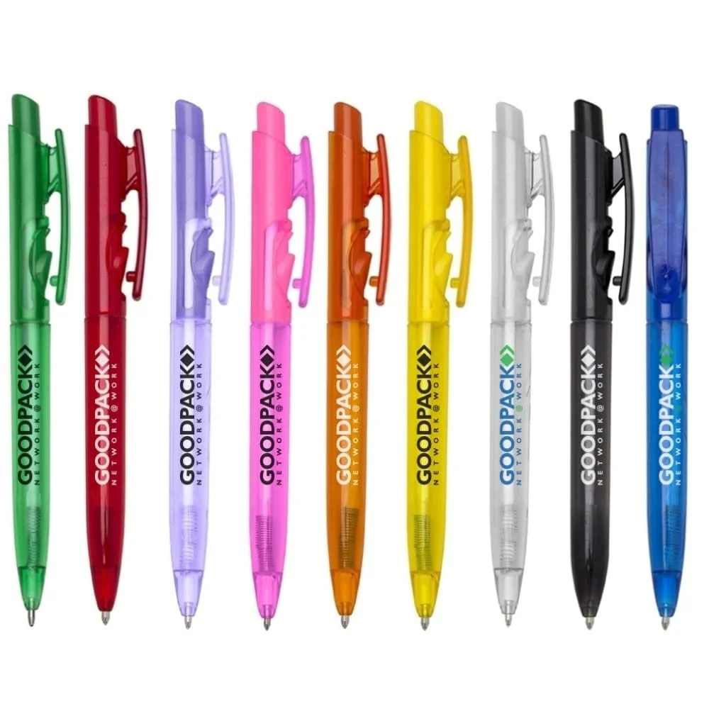 Caneta de Plástico Personalizada Corporativa
