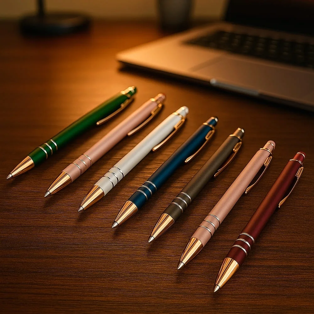 Caneta em Metal com Touch e Personalização