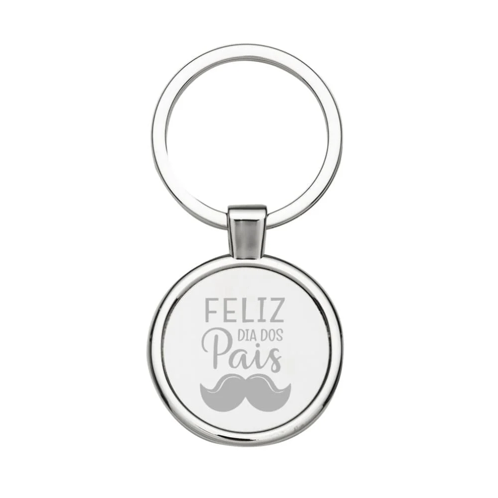 Chaveiro de Metal Redondo Personalizado-PX01655