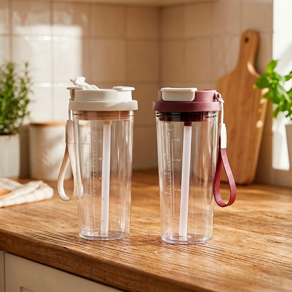 Copo Plástico com Marcação de Volume