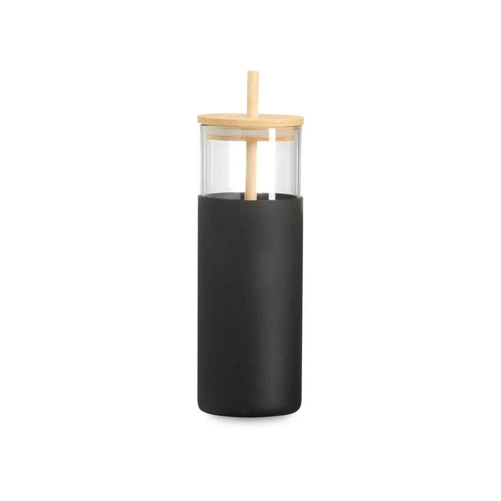Copo de Vidro e Silicone Personalizado