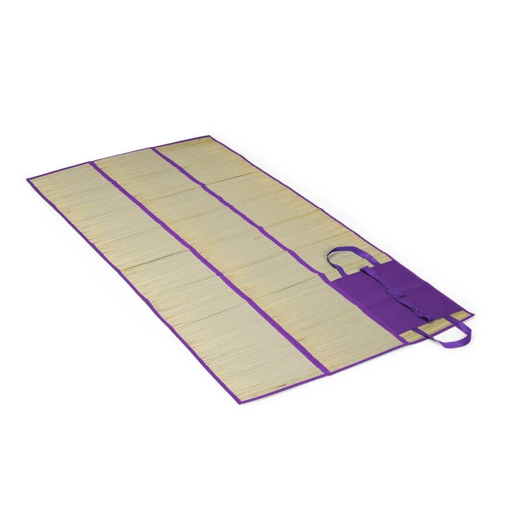 Esteira Palha Natural Dobrável