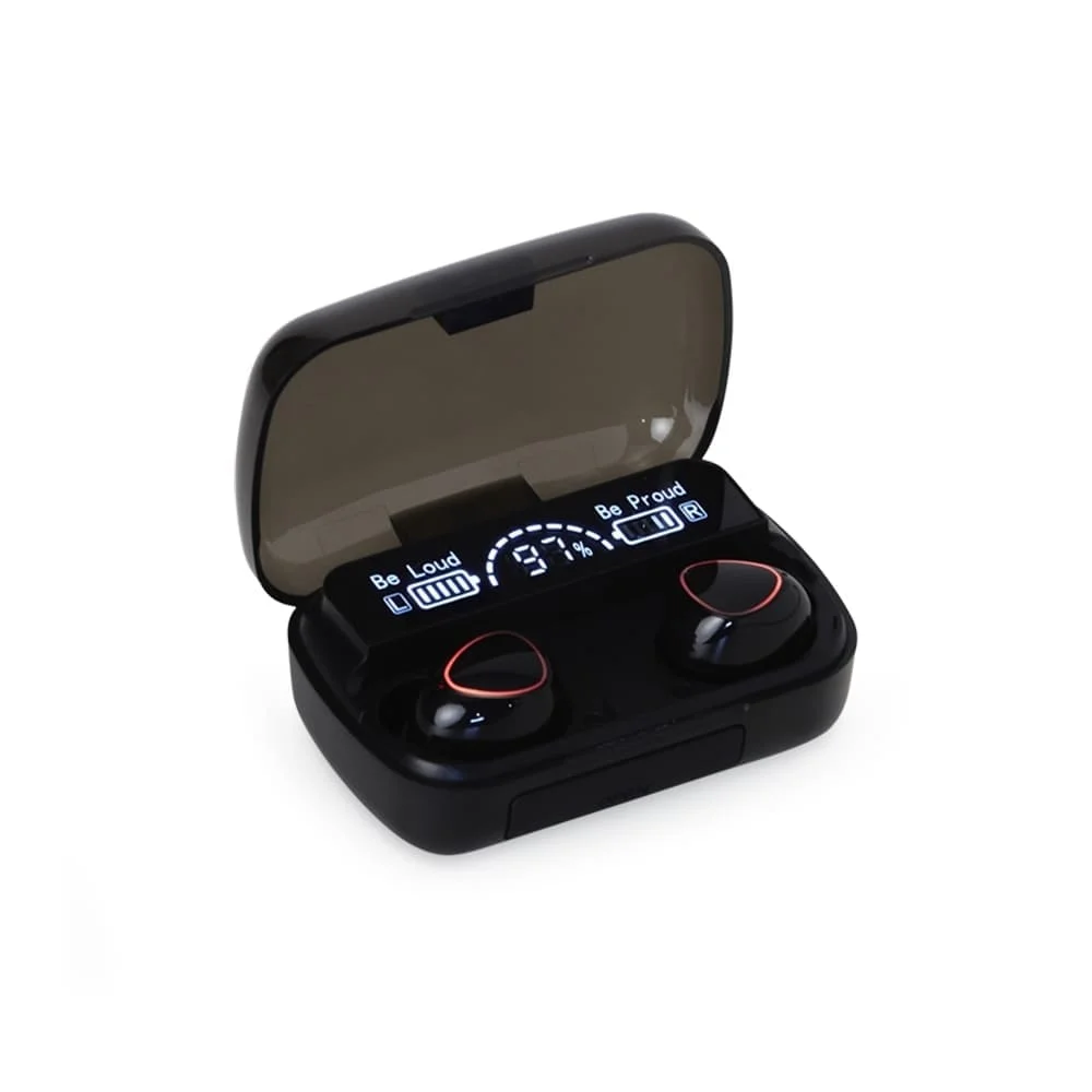 Fone de Ouvido Bluetooth com Display Carregador-PX05048