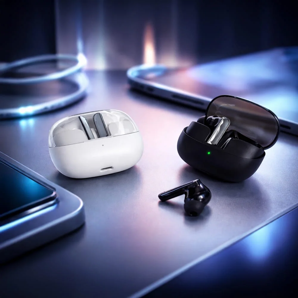 Fones de Ouvido com Comandos por Toque