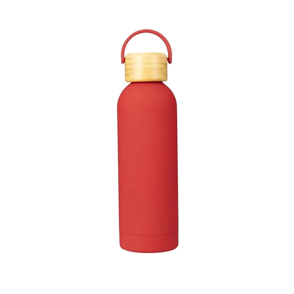 Garrafa Térmica Inox com Pintura Emborrachada