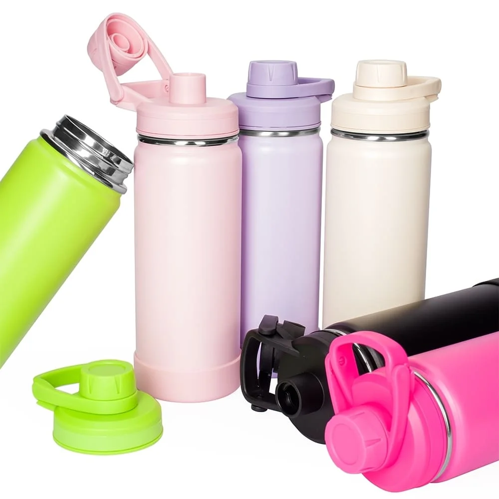 Garrafa Térmica Inox 550ml e Silicone
