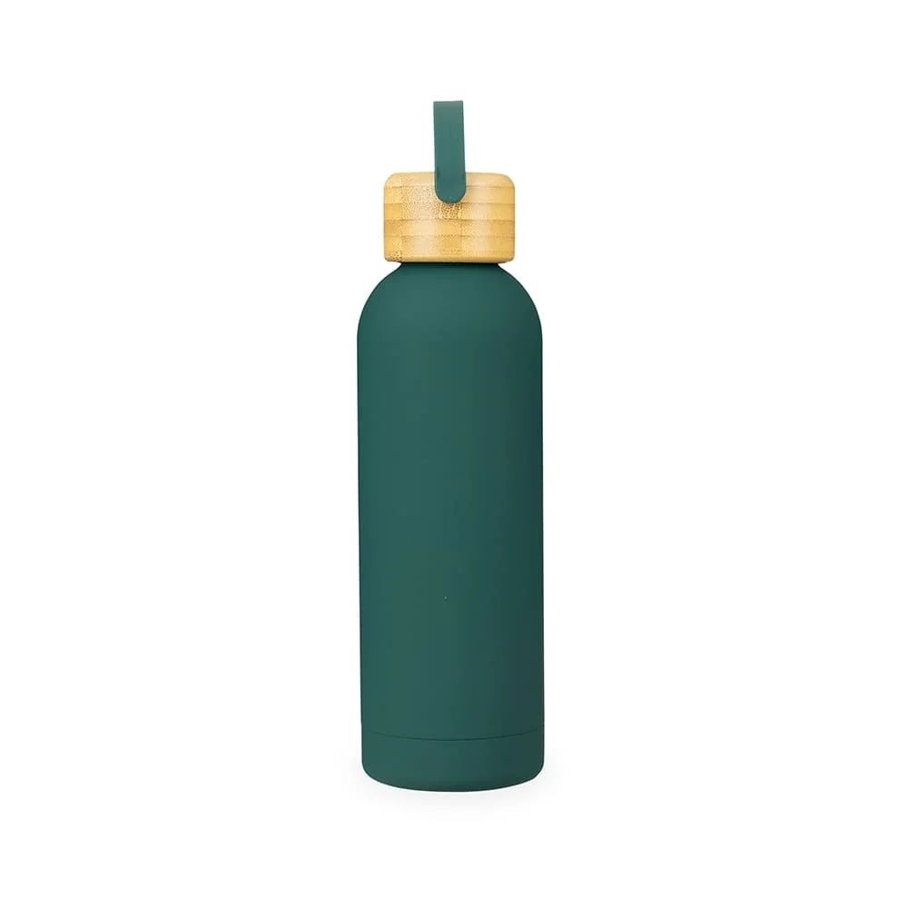 Garrafa Térmica Inox com Pintura Emborrachada