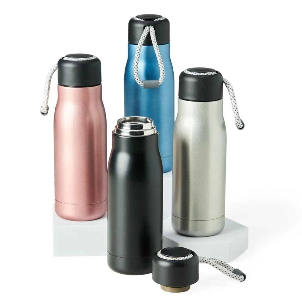 Garrafa Térmica com Cordão Personalizada