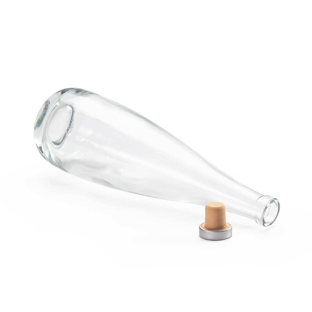Garrafa de Vidro Transparente Personalizada