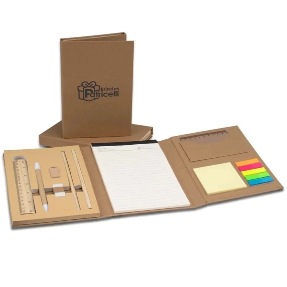 Kit Bloco de Notas Ecológico Personalizado