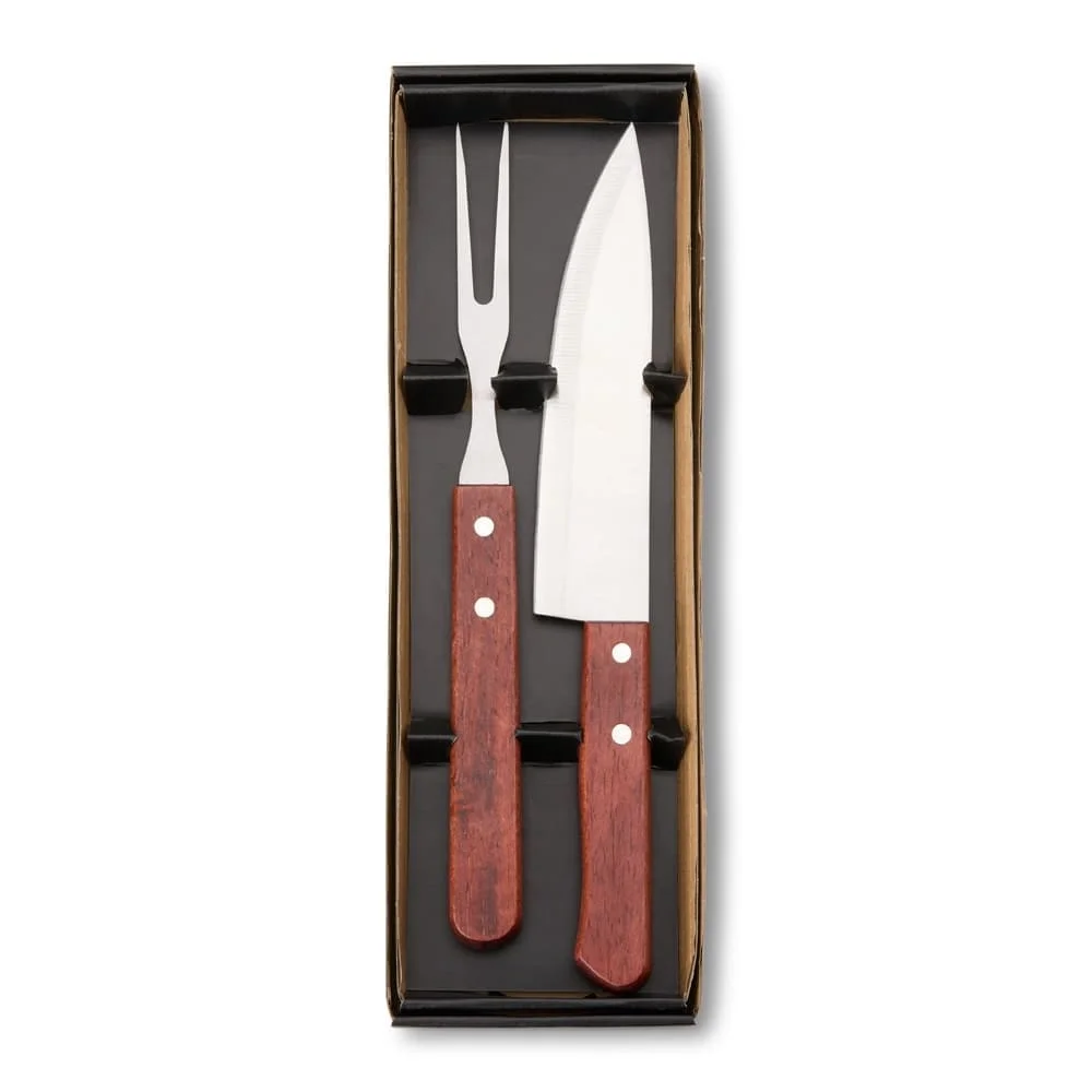 Kit Churrasco 2 Peças com Logo-PX08139