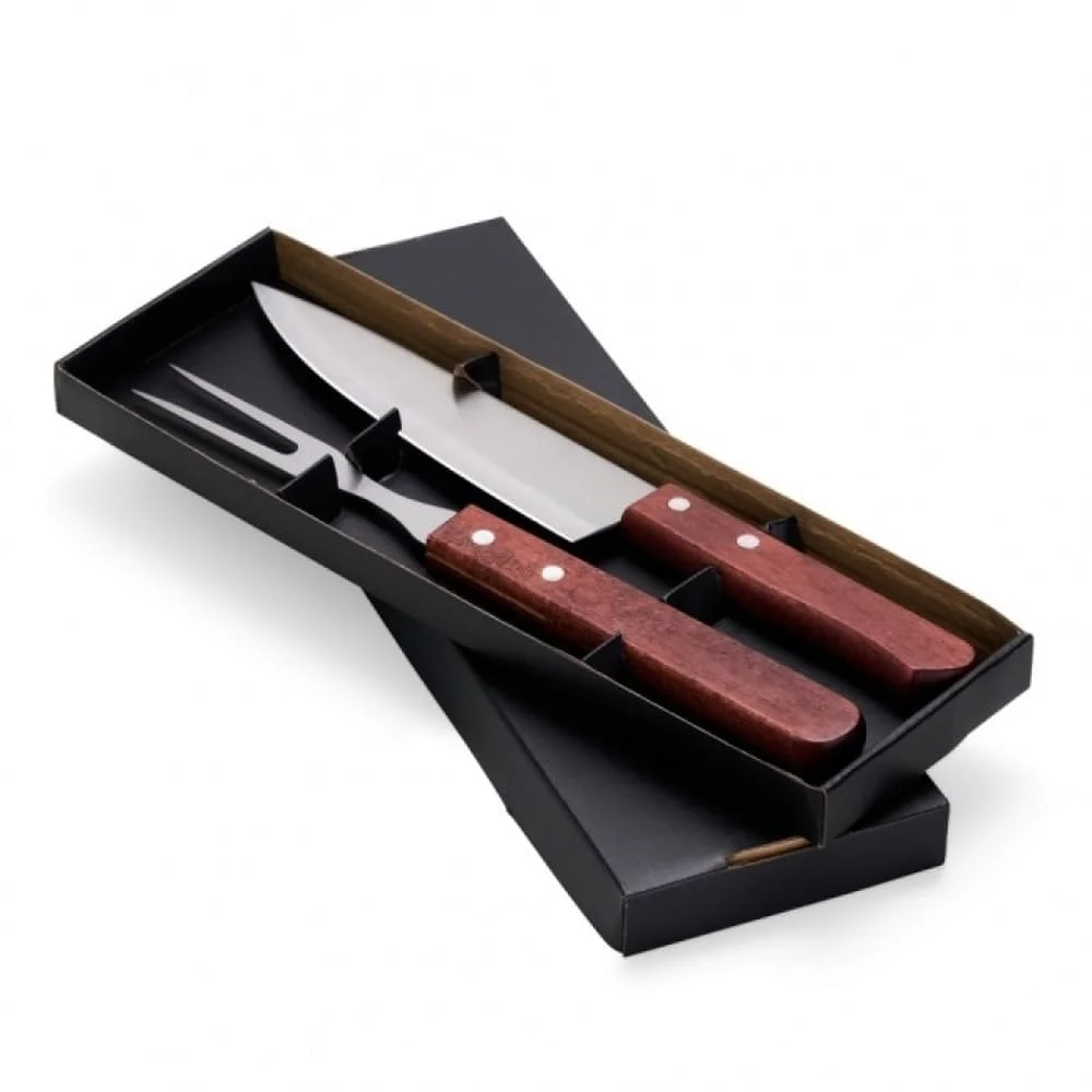 Kit Churrasco 2 Peças com Logo