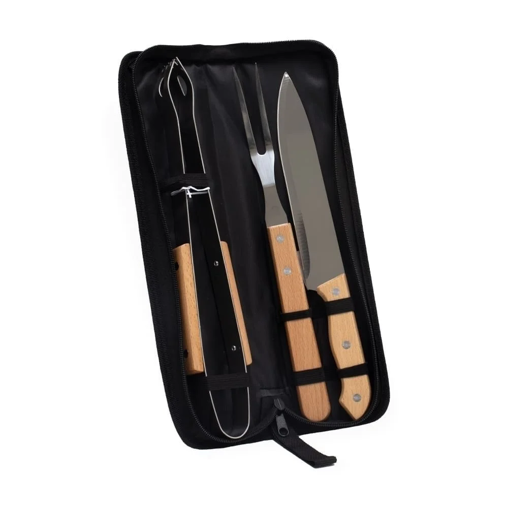 Kit Churrasco 3 Peças para Funcionários-PX18891
