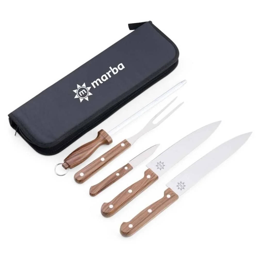 Kit Churrasco 5 Peças para Brinde
