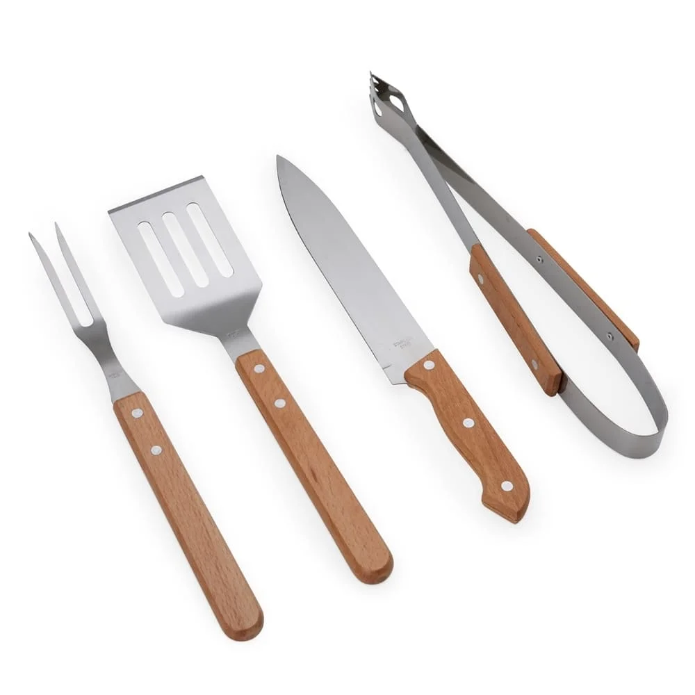 Kit Churrasco Personalizado 4 Peças