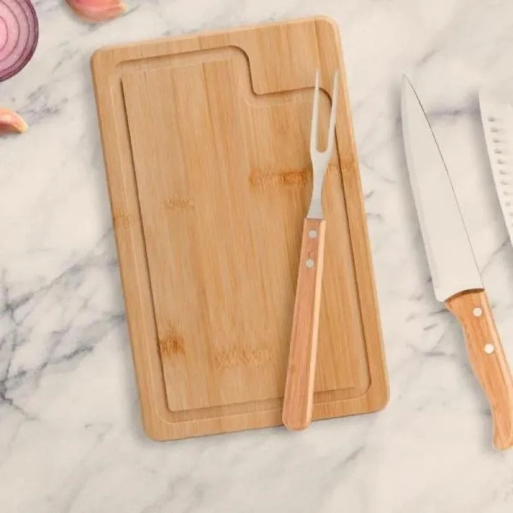 Kit Churrasco Personalizado Santoku