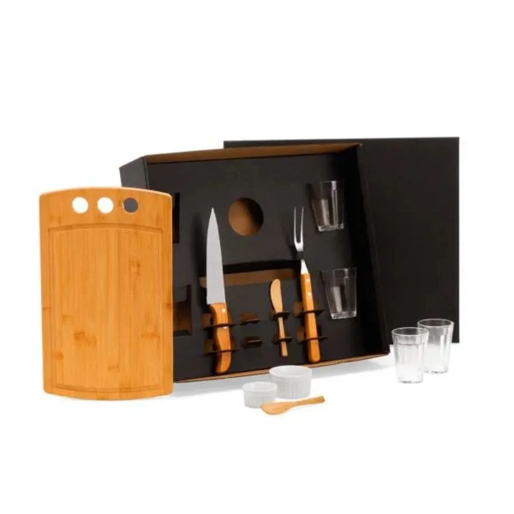 Kit Churrasco com Copos Americanos