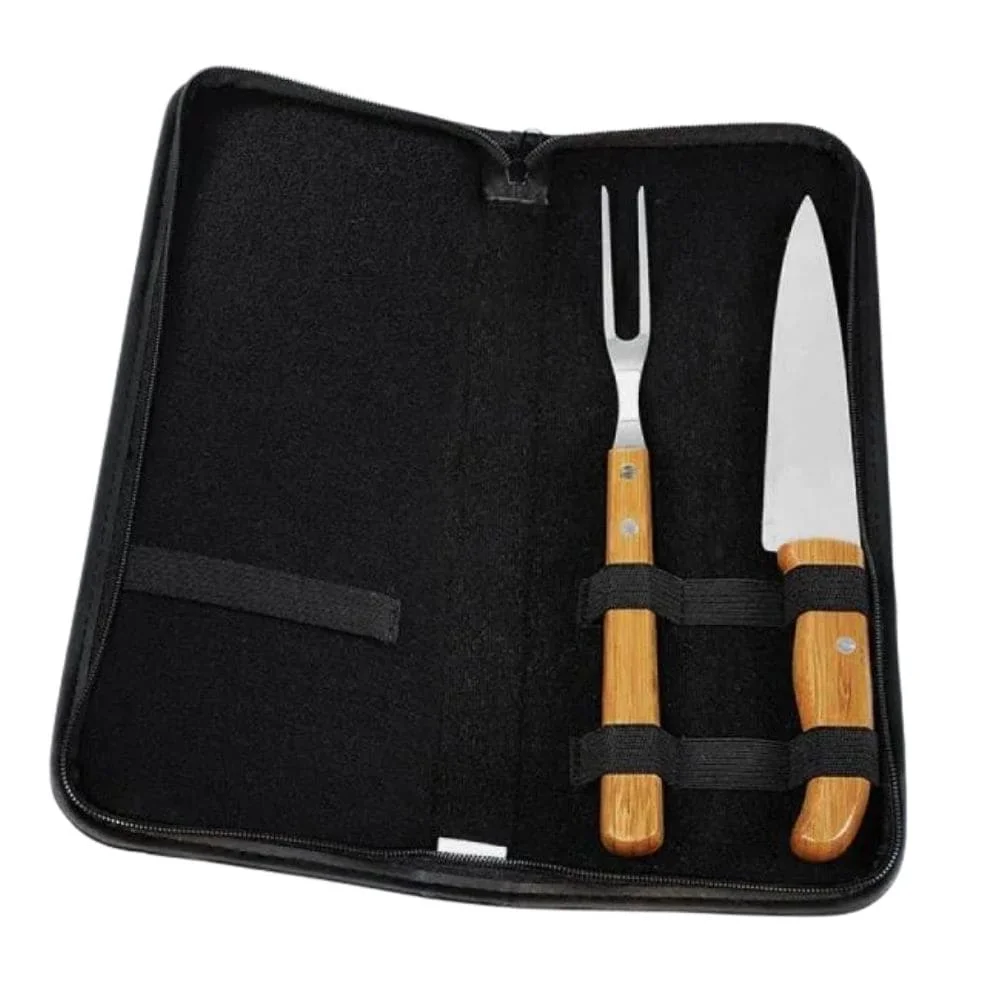 Kit Churrasco com Estojo e Avental