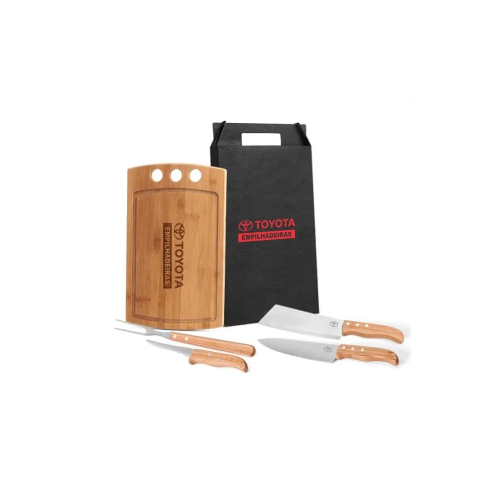 Kit Churrasco ou Cozinha 5 Peças