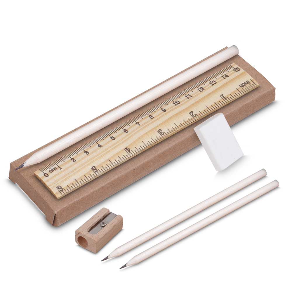 Kit Escrita Ecológico Personalizado-PACJ40026