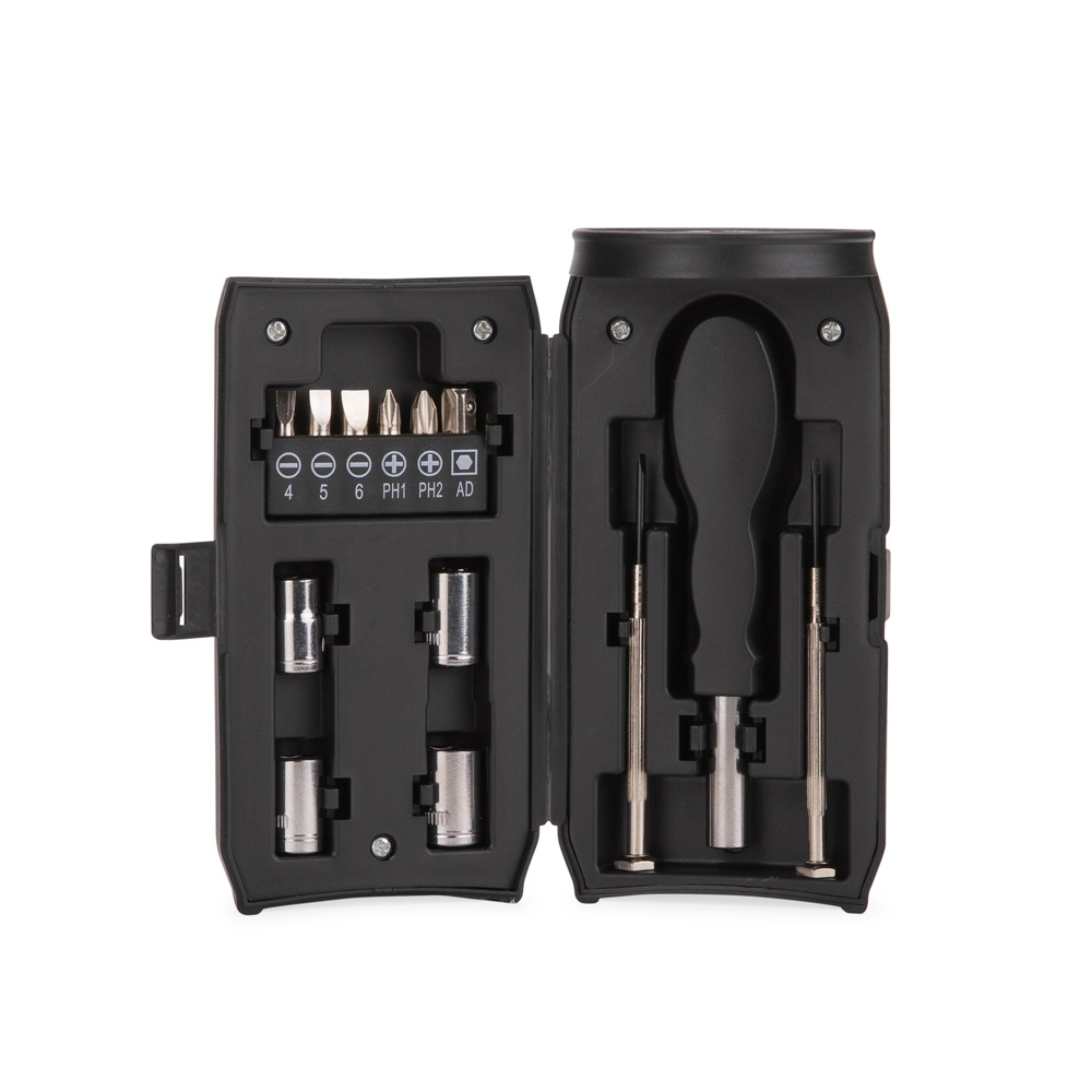 Kit Ferramentas Formato Latinha