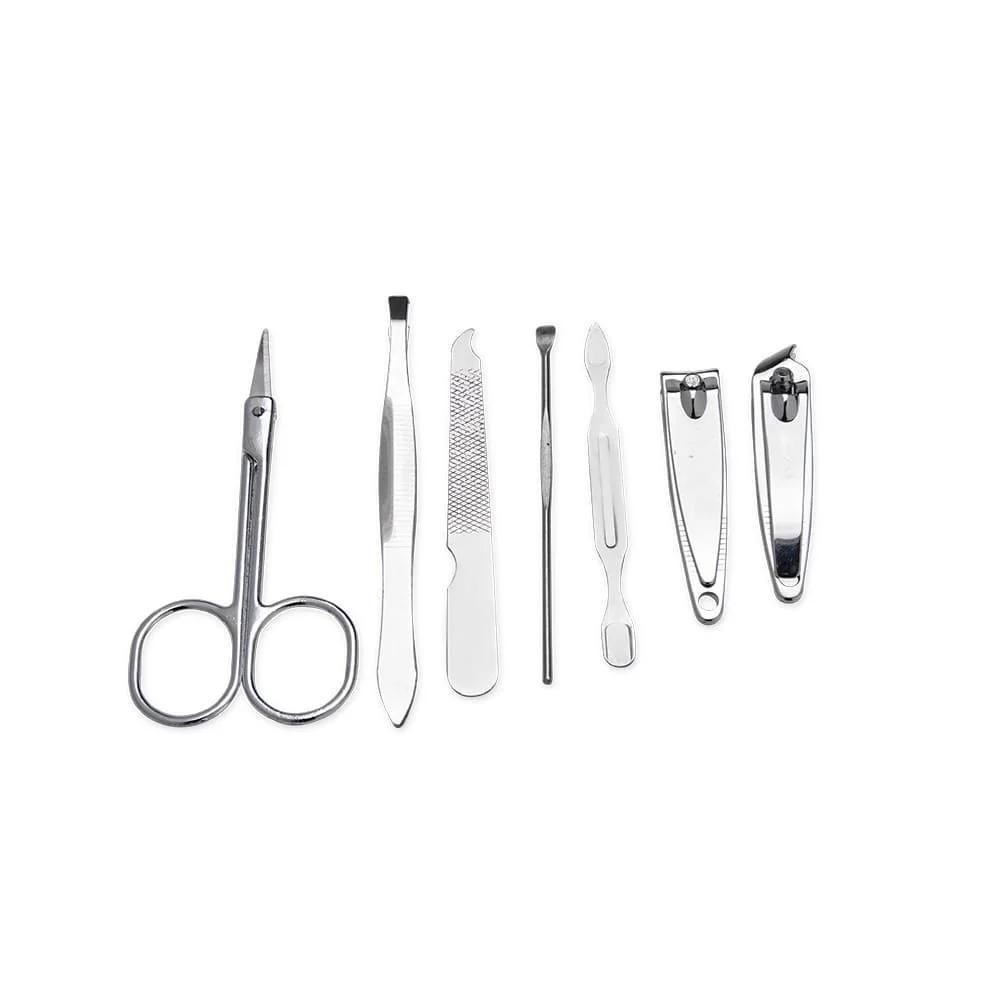 Kit Manicure 7 Peças em Sintético