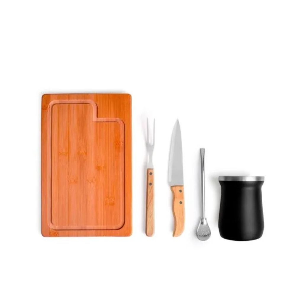 Kit Para Churrasco e Chimarrão Personalizado