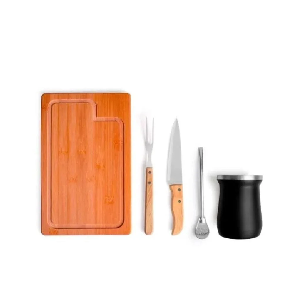 Kit Para Churrasco e Chimarrão Personalizado
