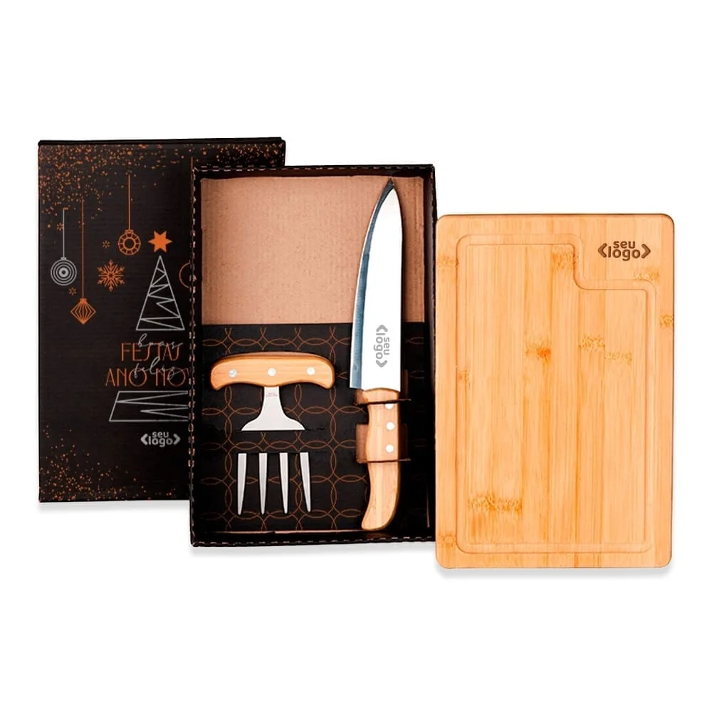 Kit Para Churrasco com Garfo Dentes-PSM-ME19903