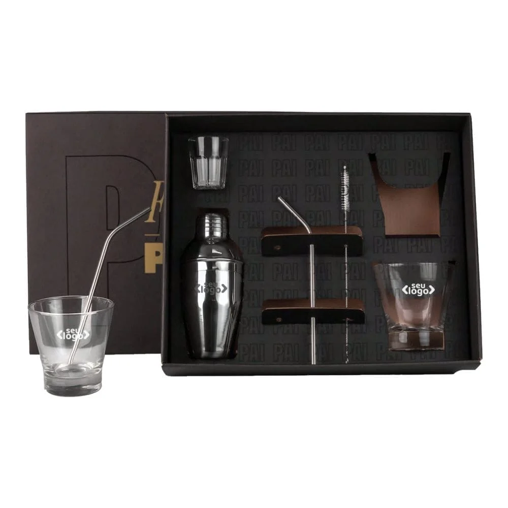 Kit Para Drinks Personalizado-PSM-KT9035G