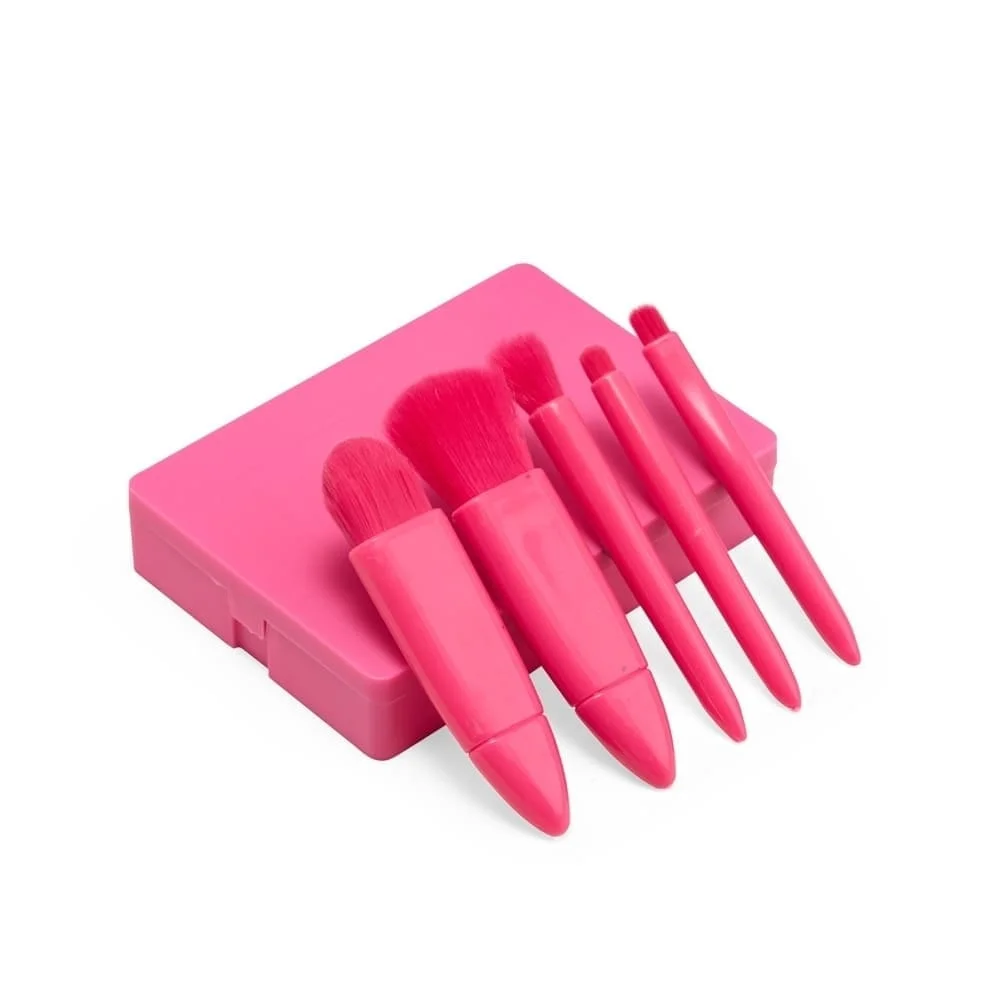 Kit Pincéis de Maquiagem com Logo