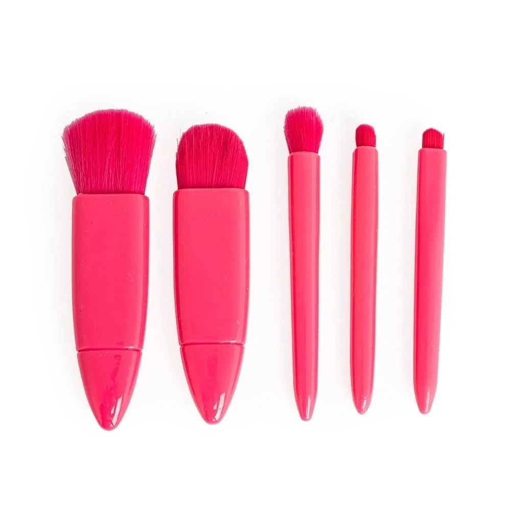 Kit Pincéis de Maquiagem com Logo
