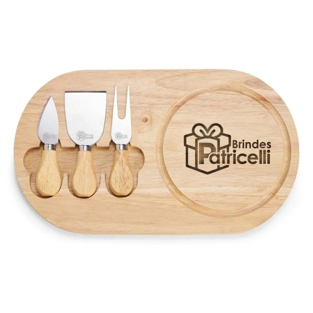 Kit Queijo Personalizado Quatro Peças