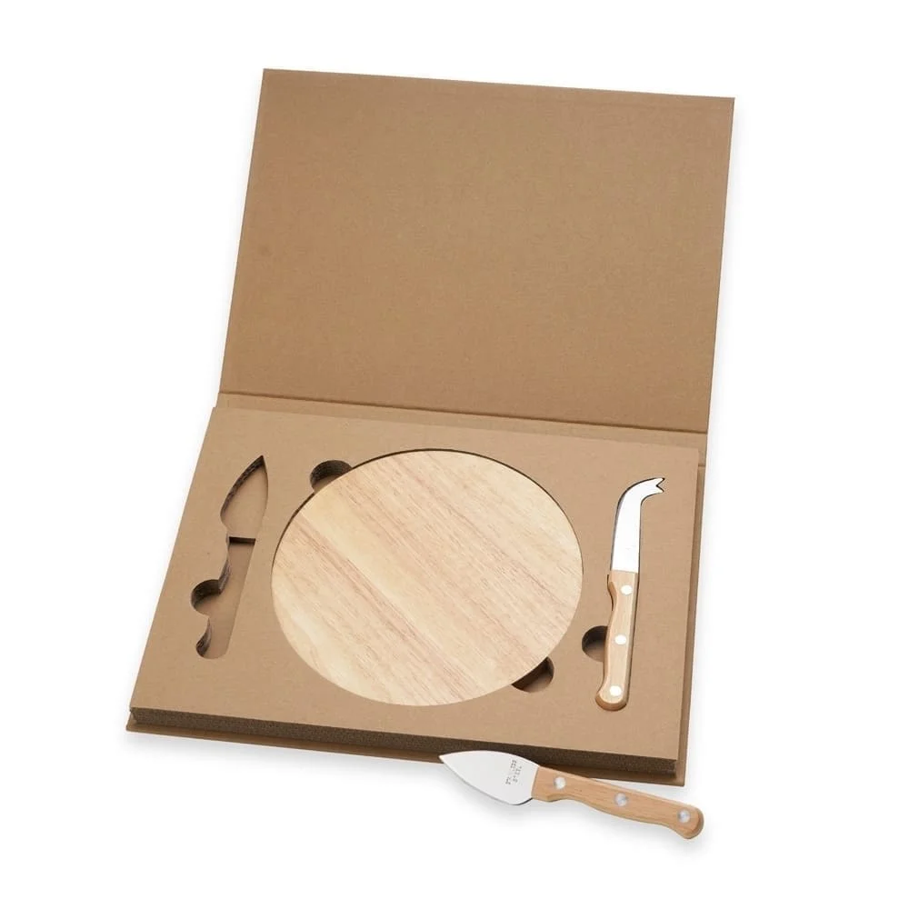 Kit Queijo Personalizado Três Peças