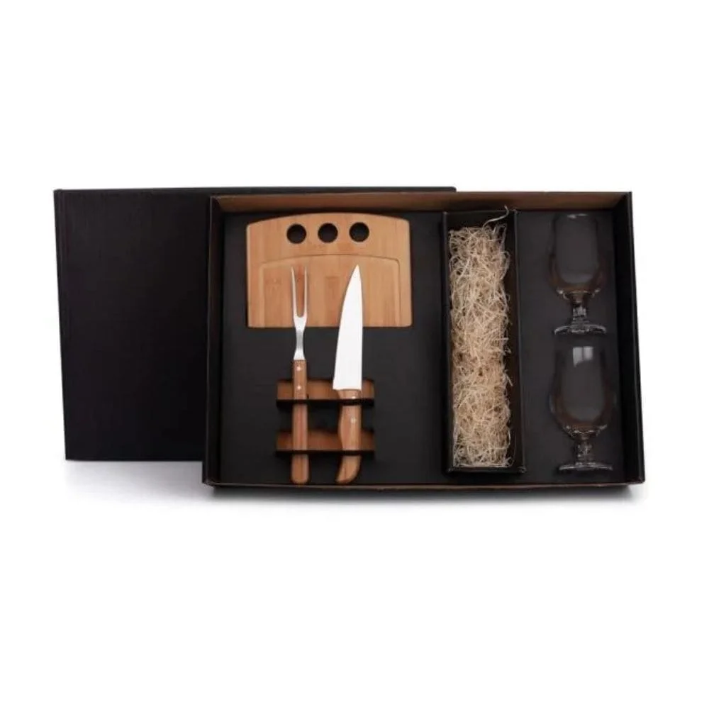 Kit para Churrasco e Cerveja 5 Peças